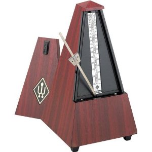 Wittner 6411 Metronome Mahogany Wood Mahogany Wood Case With Bell Wittner 6411 Metronome Mahogany Wood Mahogany Wood Case With Bell